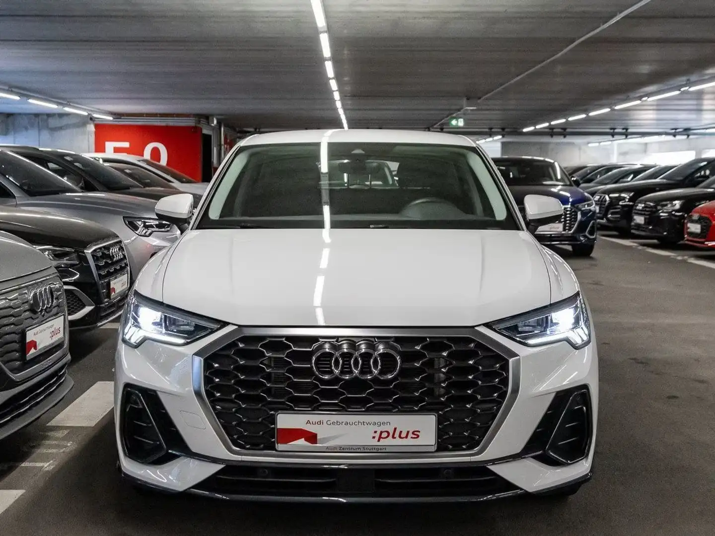 Audi Q3 Sportback 45 1.4 tfsi e 2022 s-tronic Hybrid Blanc - 1