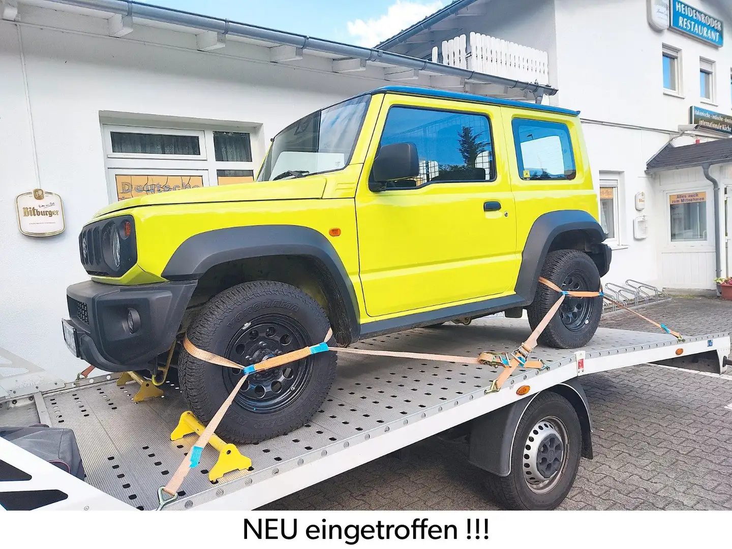 Suzuki Jimny Comfort NFZ nur 1.800 km EXTRAS Geel - 1