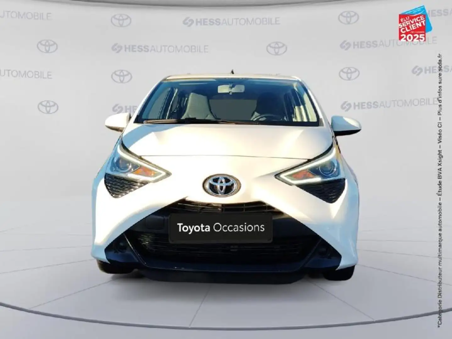 Toyota Aygo 1.0 VVT-i 72ch x-play 5p MY20 Blanc - 2