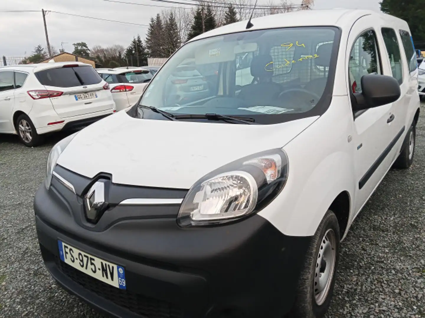 Renault Kangoo Z.E. ZE 36KWCab Appro Cf achat integral Blanc - 1
