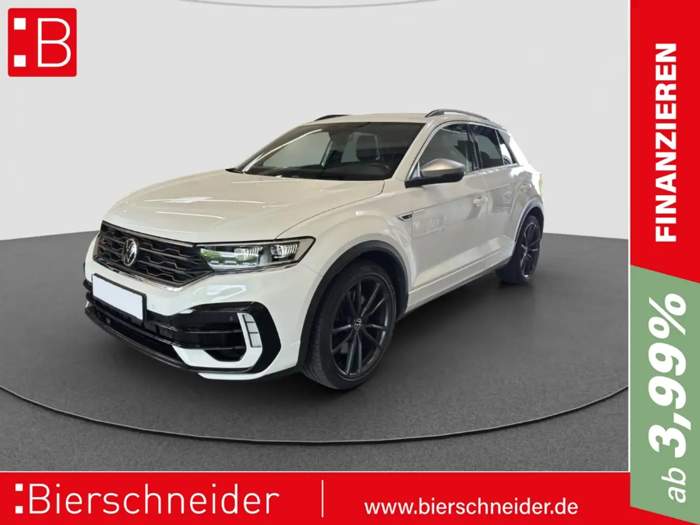 Volkswagen T-Roc 2.0 TSI DSG 4Mo. R AHK REAR VIEW ACC LED Weiß - 1