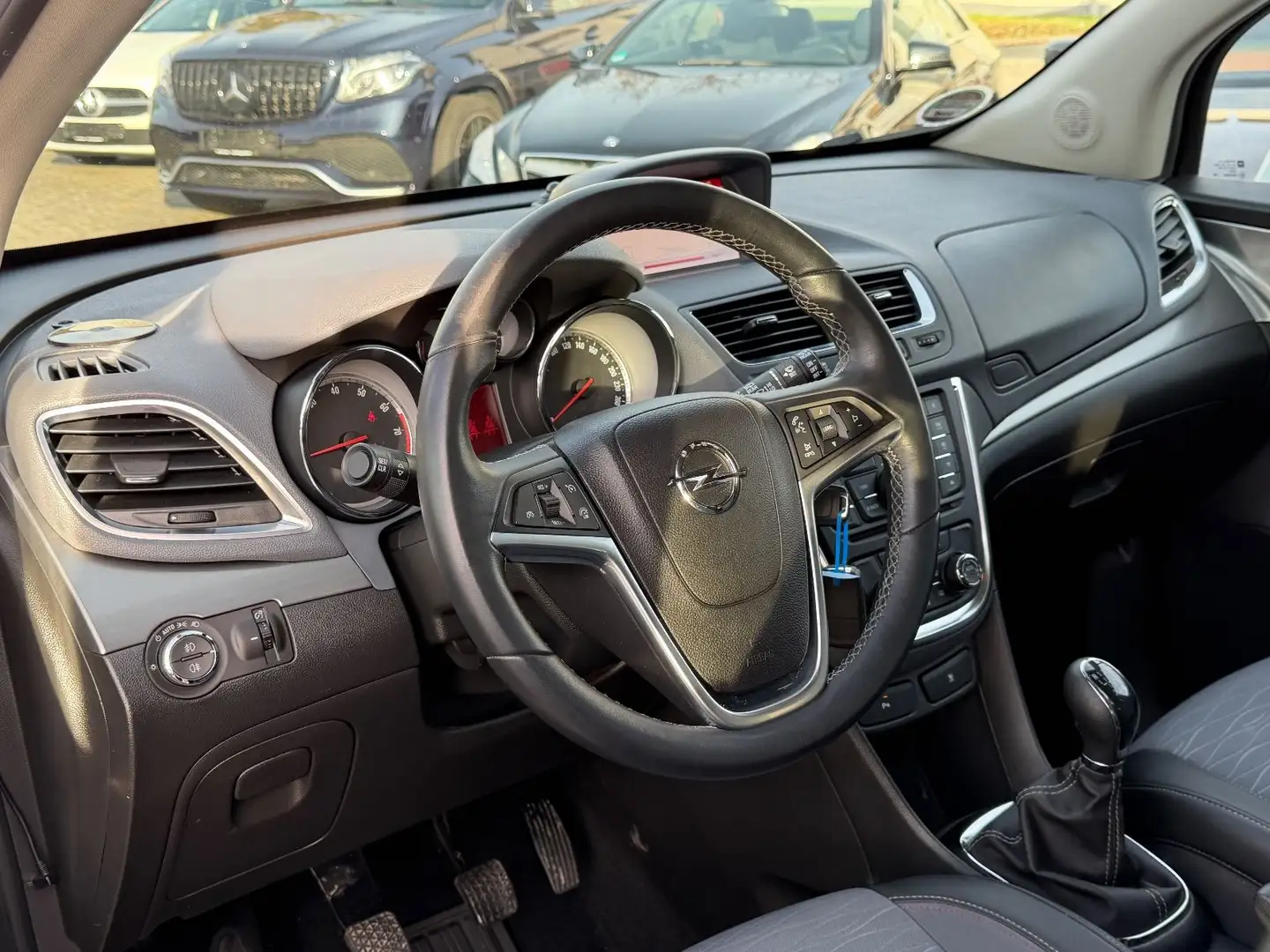 Opel Mokka Innovation/AHK/LPG/Teilleder/Bi-Xenon Weiß - 2