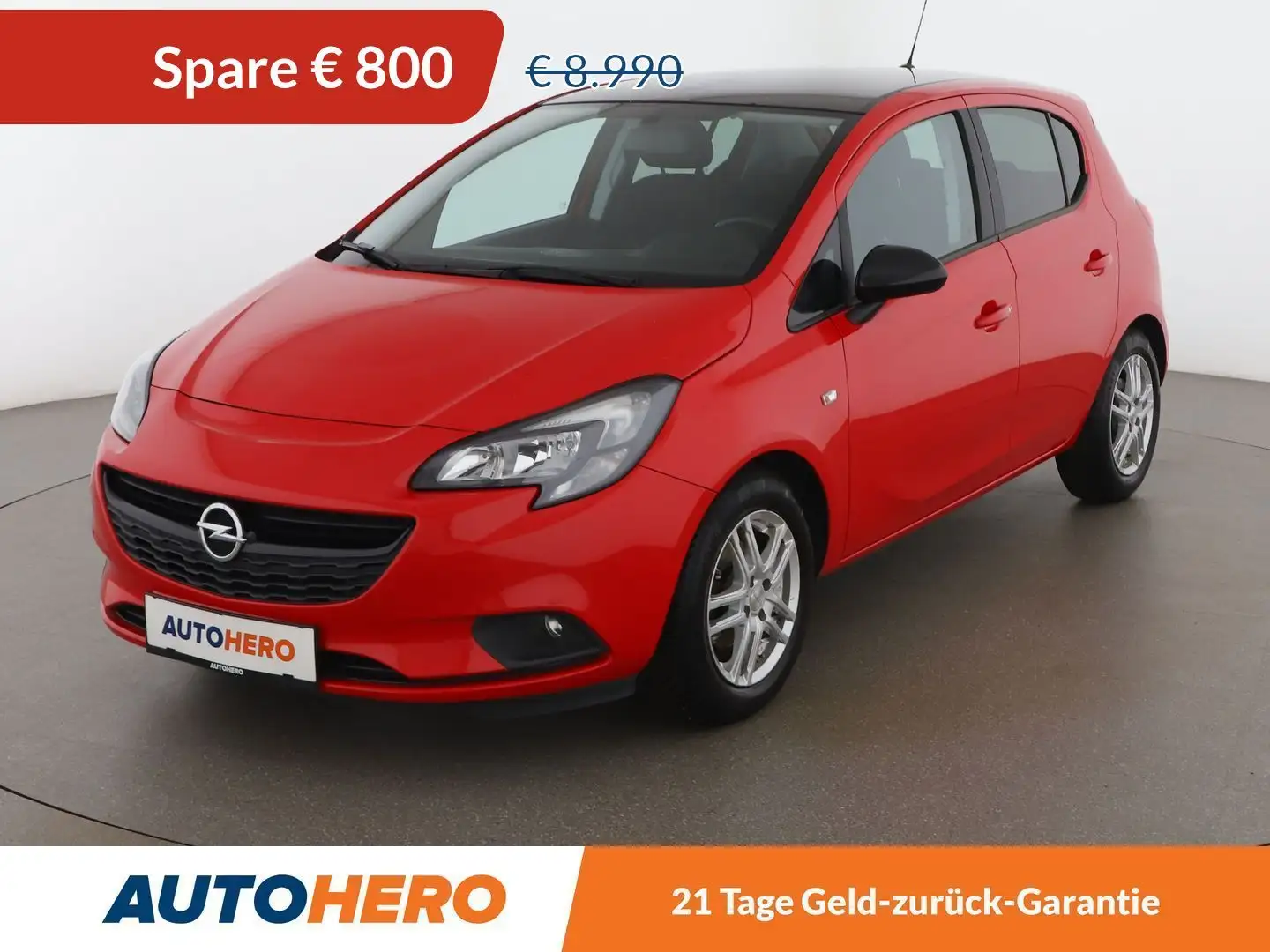 Opel Corsa 1.4 Black & White *SHZ*BT*TEMPO* Rot - 1