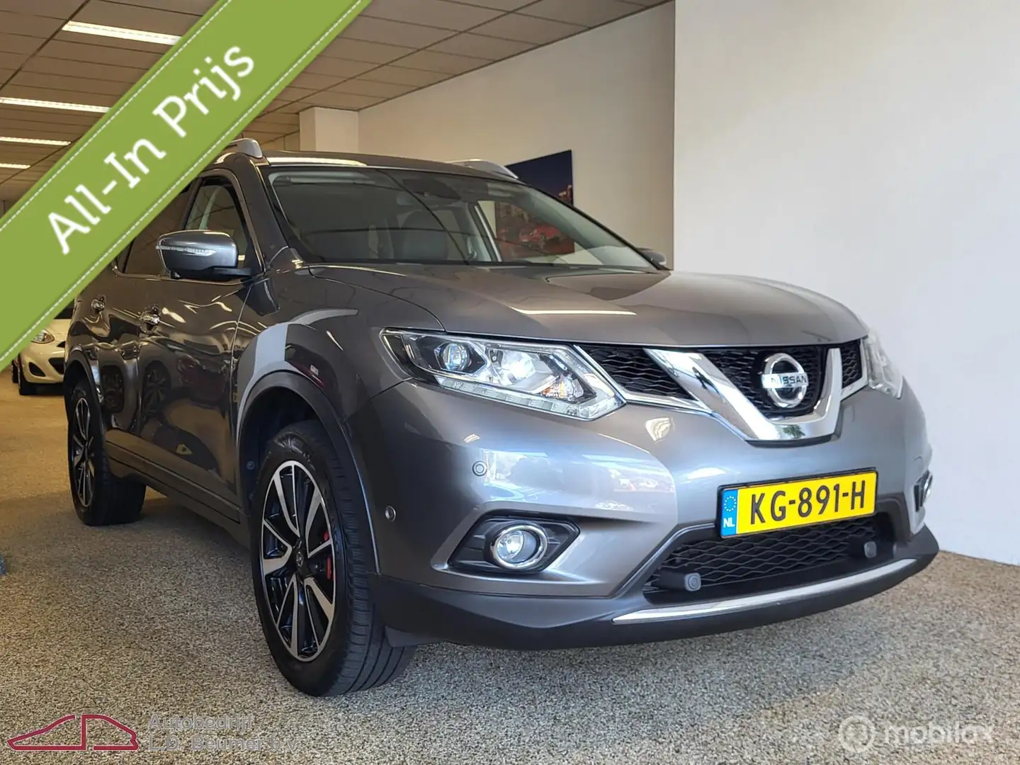 Nissan X-Trail 1.6 DIG-T Tekna *NL, TRKHK, RIJKLAARPRIJS!* Gris - 2
