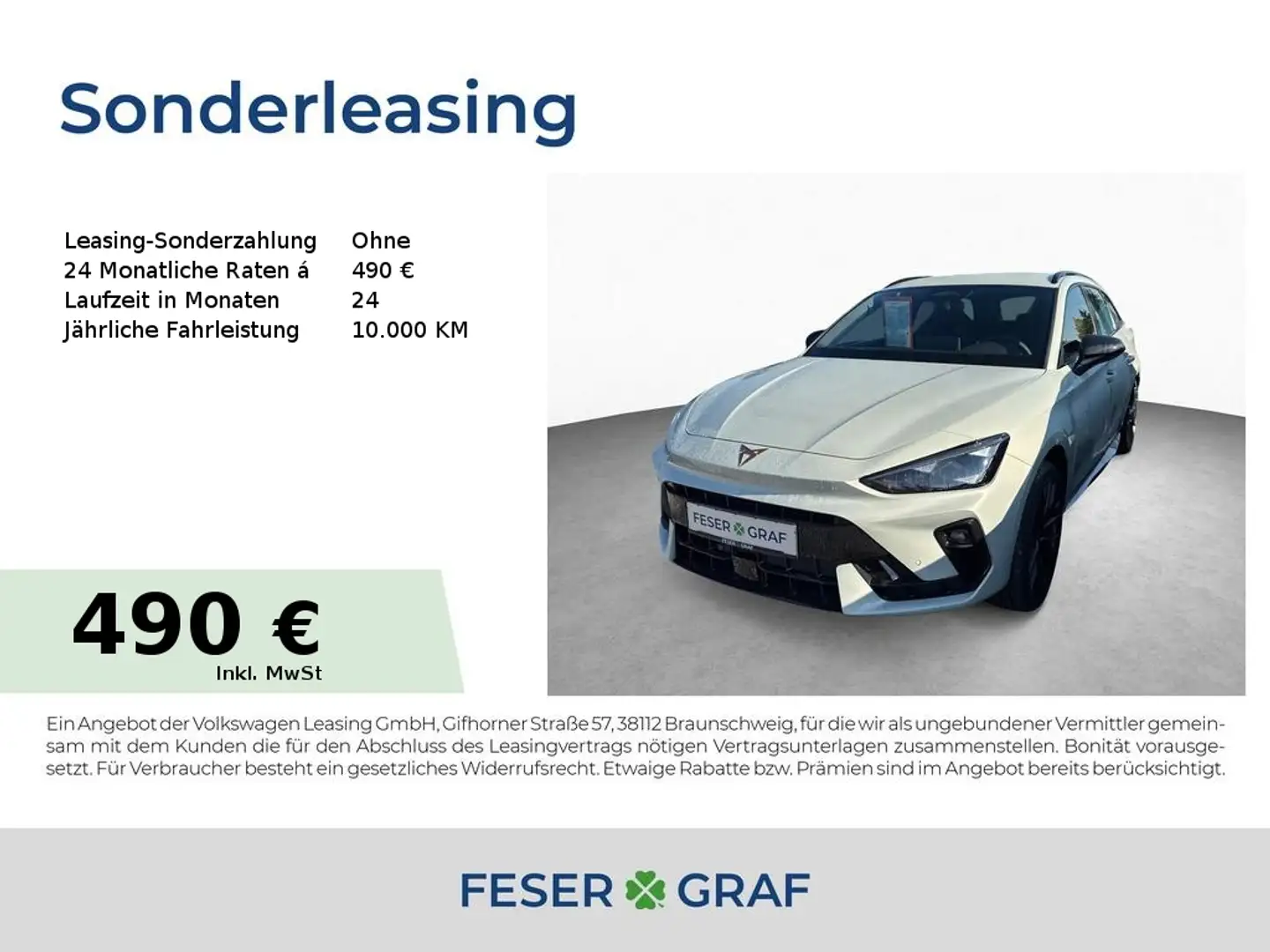 CUPRA Leon Sportstourer VZ272 Black Edition AHK|Intelligent|S Gris - 1