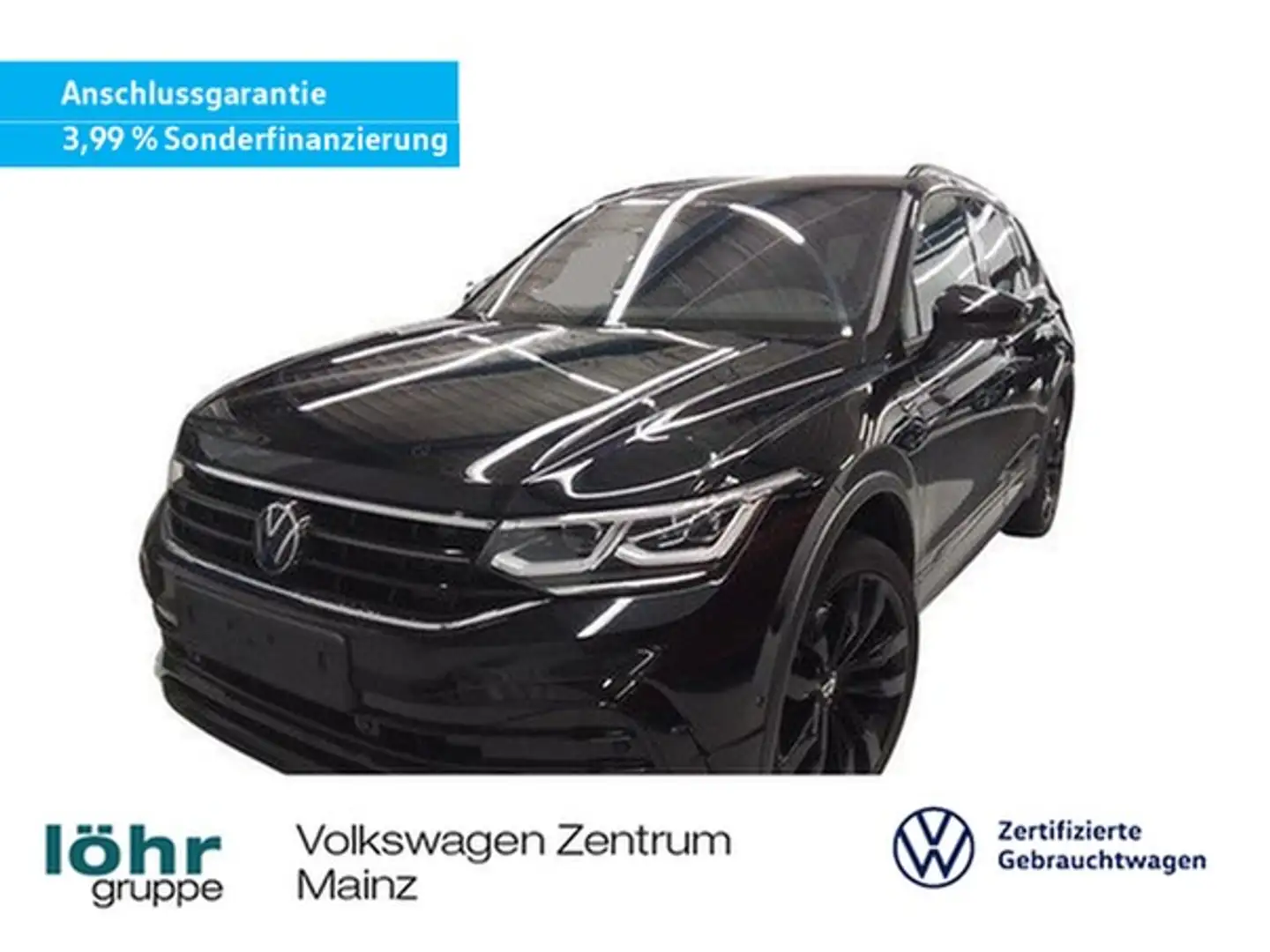 Volkswagen Tiguan Allspace 2.0 TDI 4Motion DSG R-Line Schwarz - 1