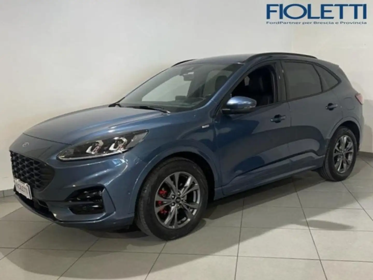 Ford Kuga 3ª SERIE 2.0 ECOBLUE HYBRID 150 CV 2WD ST-LINE Bleu - 1
