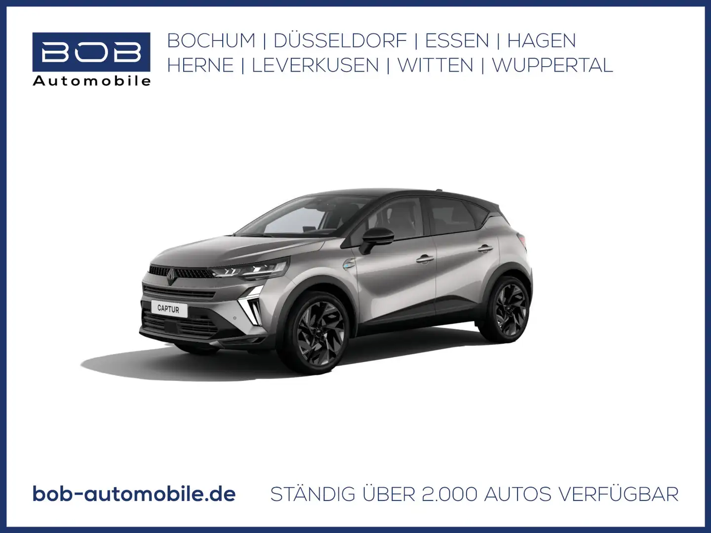 Renault Captur Esprit Alpine Full Hybrid E-Tech 160 Gris - 1