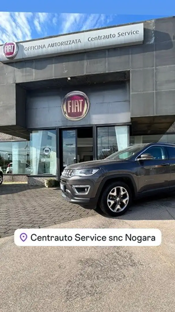 Jeep Compass Compass 2.0 mjt Limited 4wd 140cv auto my19 Grigio - 2