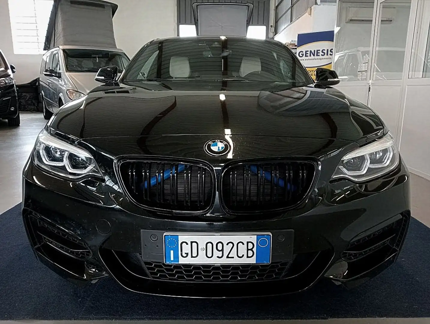 BMW 240 M 240i 340cv Coupe AUT LED VOLANTE CARBONIO MSPORT Negru - 2