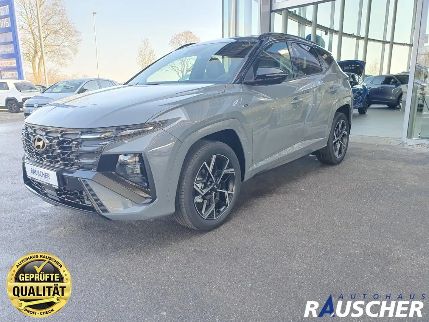 Hyundai TUCSON 1.6 T-GDi HEV 4WD N Line Grau - 1