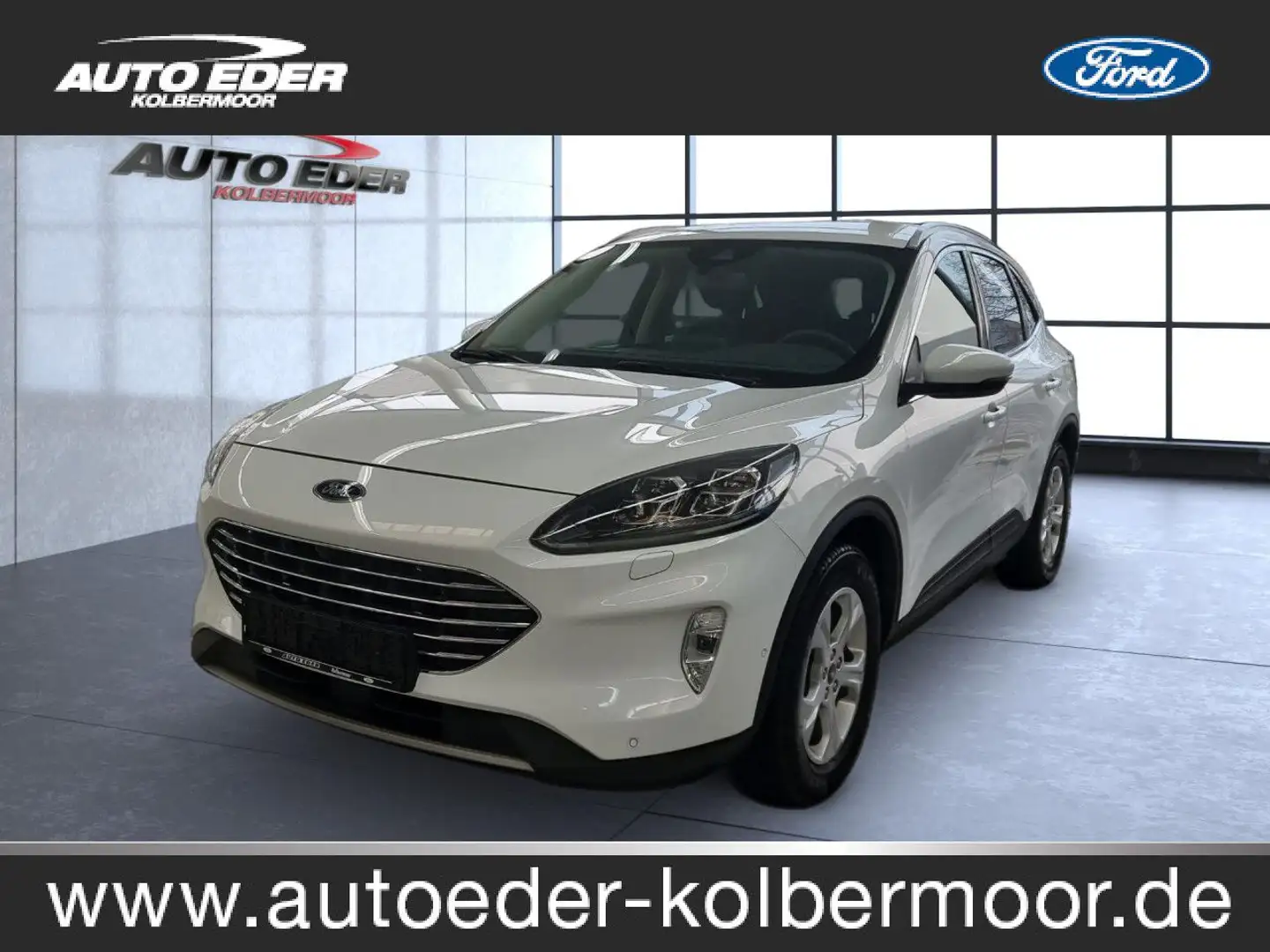 Ford Kuga Titanium X Bluetooth Navi LED Klima Weiß - 1