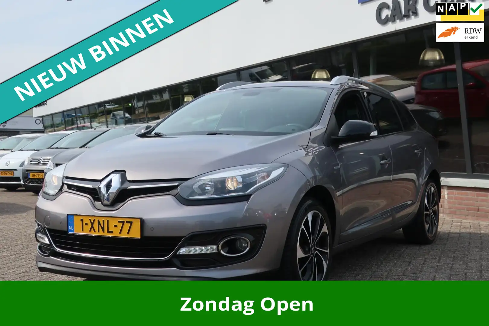 Renault Megane Estate 1.2 TCe Bose LED_NAVI_PDC V+A_CAM_NAP. Gris - 1