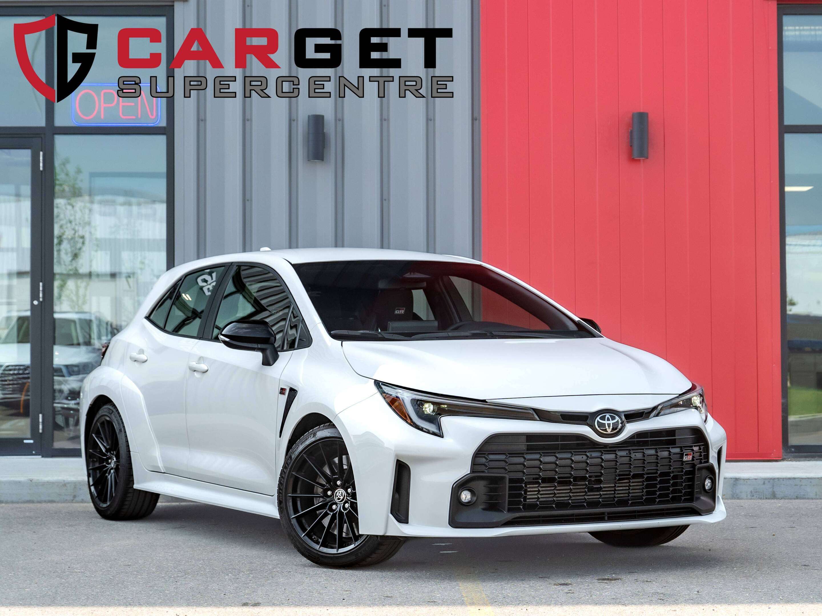 White 2024 Toyota GR Corolla Hatchback All-Wheel Drive 6-Speed Manual