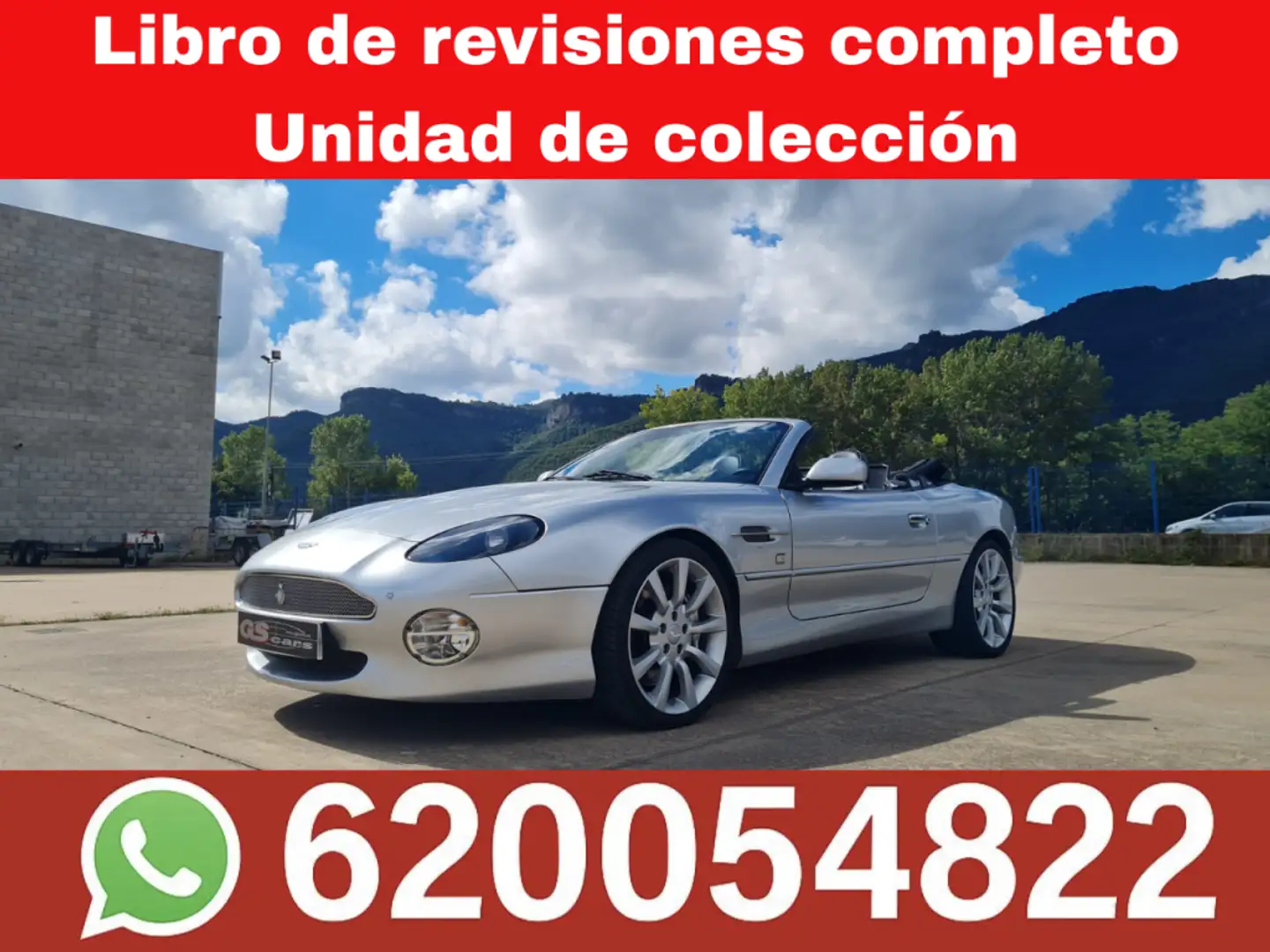 Aston Martin DB7 Vantage Volante 5.9 Gris - 1
