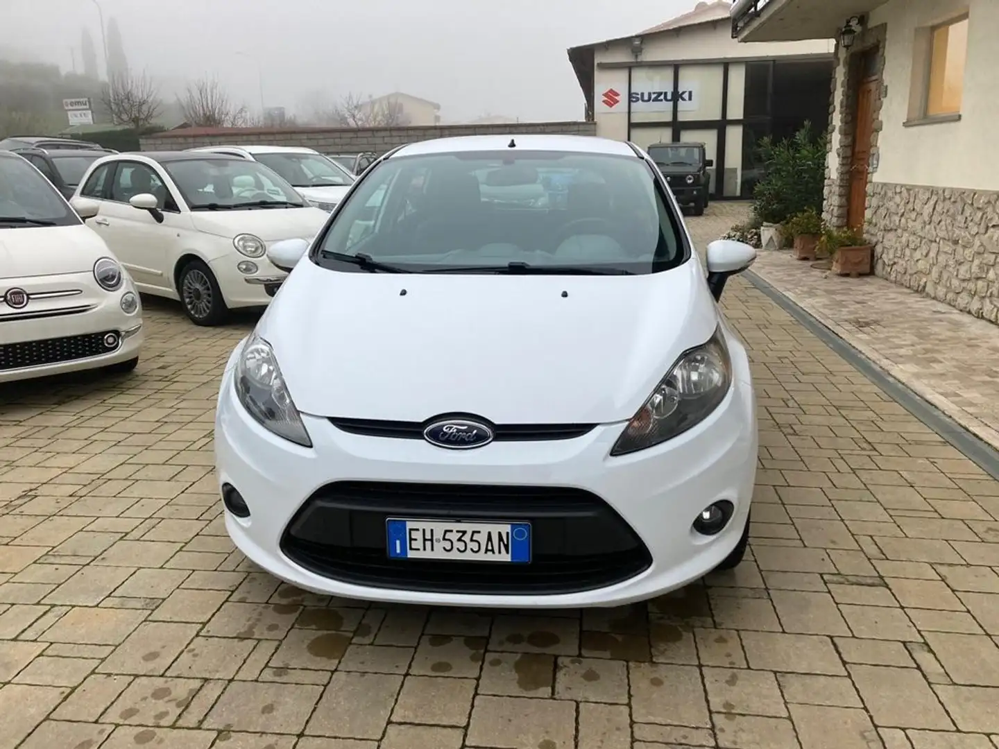 Ford Fiesta 1.4 TDCi 5p. Bianco - 1