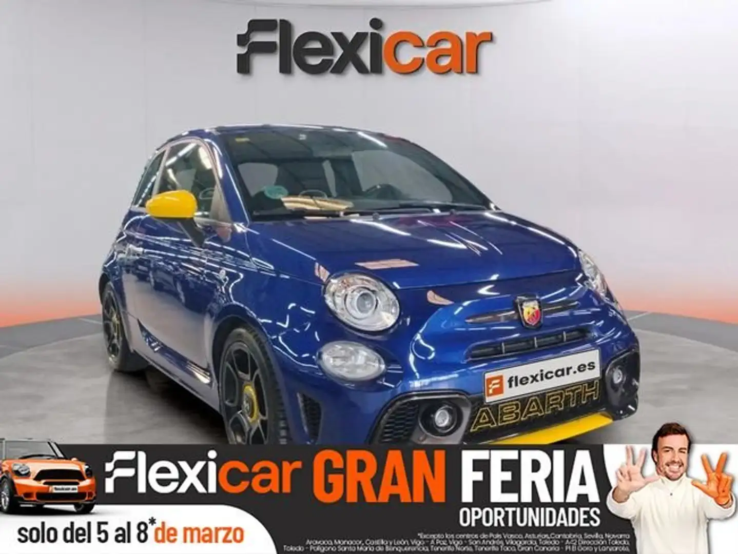 Abarth 500 1.4 16v T-Jet 595 118kW (160CV) Pista E6 Azul - 1