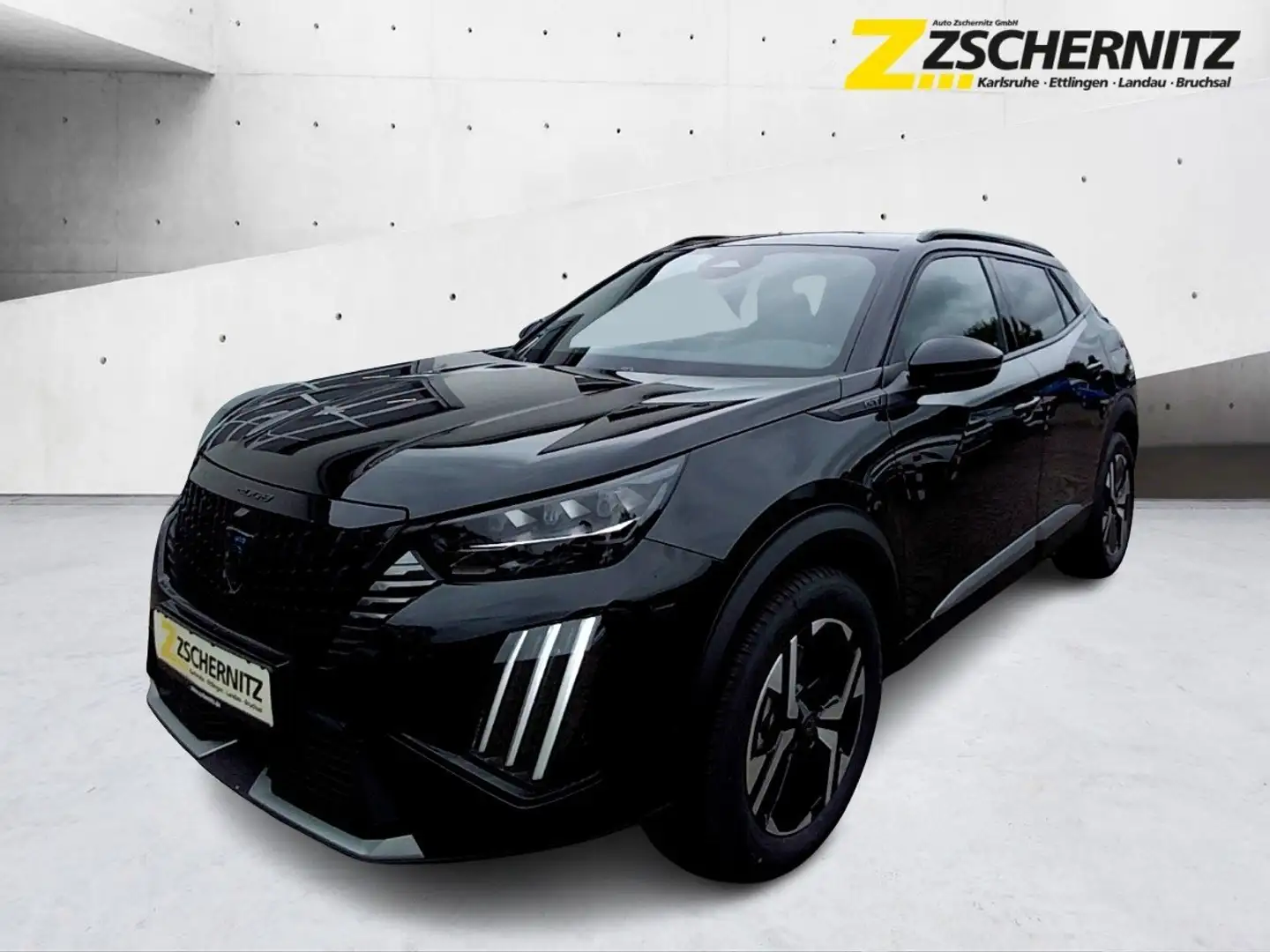 Peugeot 2008 1.2 145 GT ACC+LED+Navi+Fernlichtass.+Kam. Zwart - 1