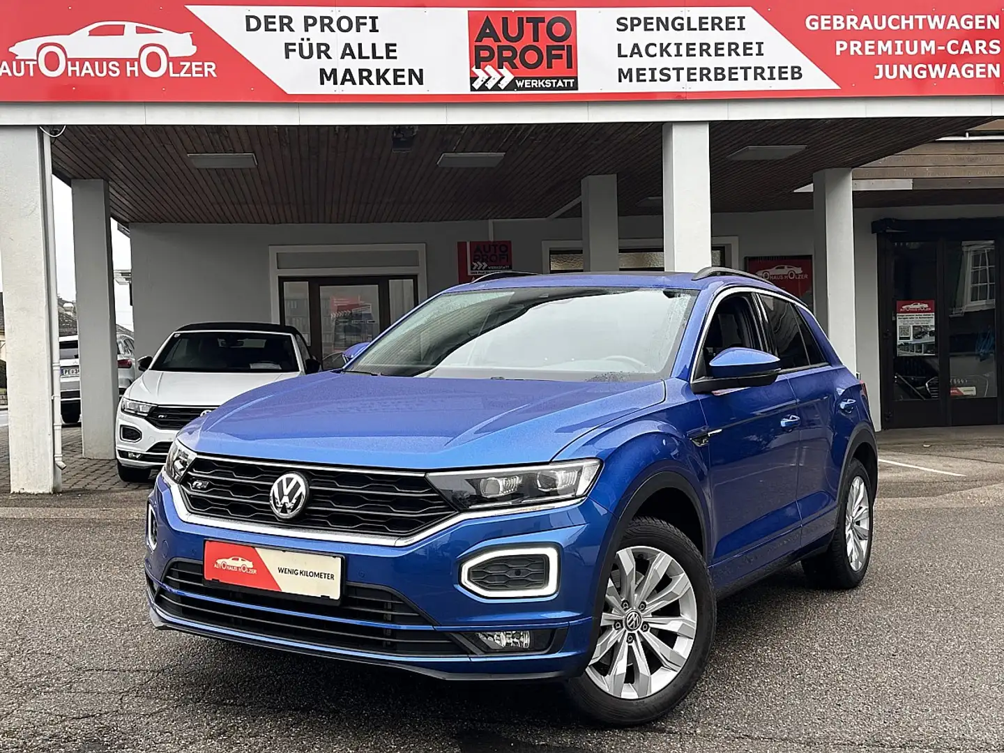 Volkswagen T-Roc 1,5 TSI ACT Sport DSG *R-Line, Panorama* Blau - 1