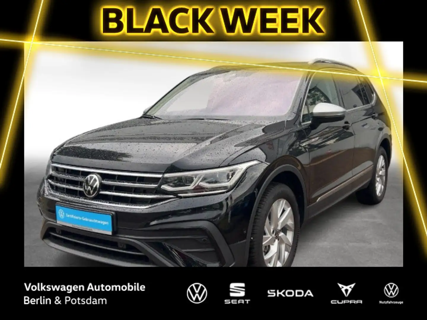 Volkswagen Tiguan Allspace 1.5 TSI DSG Life Pano Navi LED Nero - 1