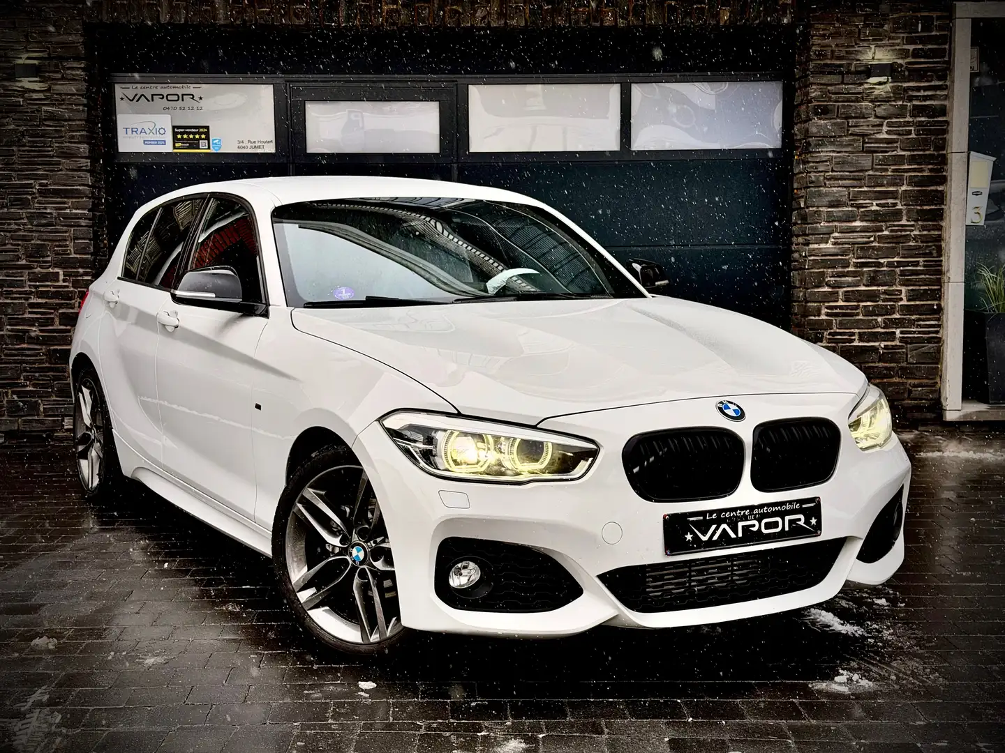 BMW 116 **Pack M**Alcantara**Led**Jantes 18 M** Blanc - 2
