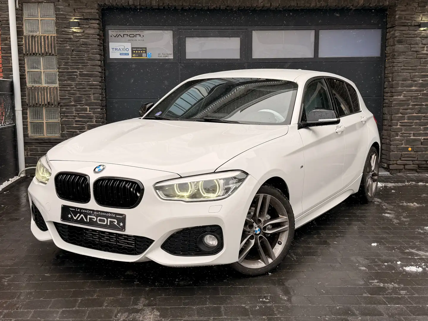 BMW 116 **Pack M**Alcantara**Led**Jantes 18 M** Blanc - 1
