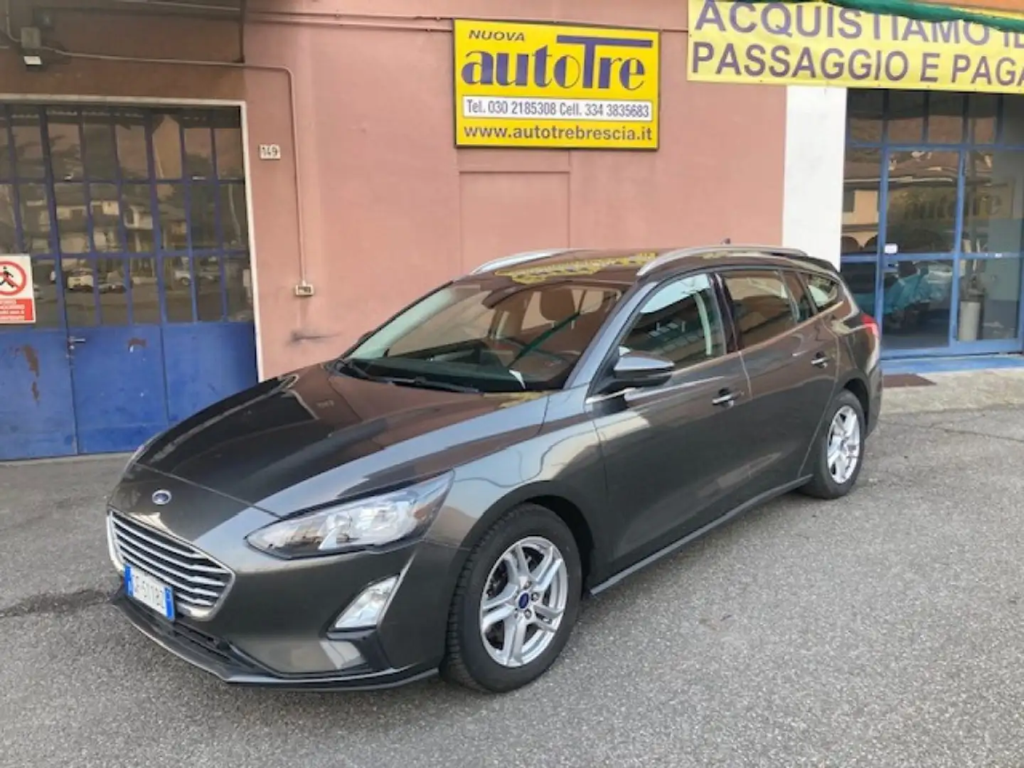 Ford Focus 1.5 EcoBlue 120 CV SW Business Gris - 1