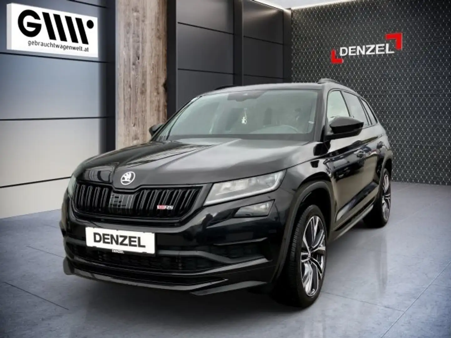 Skoda Kodiaq 2,0 TDI SCR 4x4 RS DSG Zwart - 2