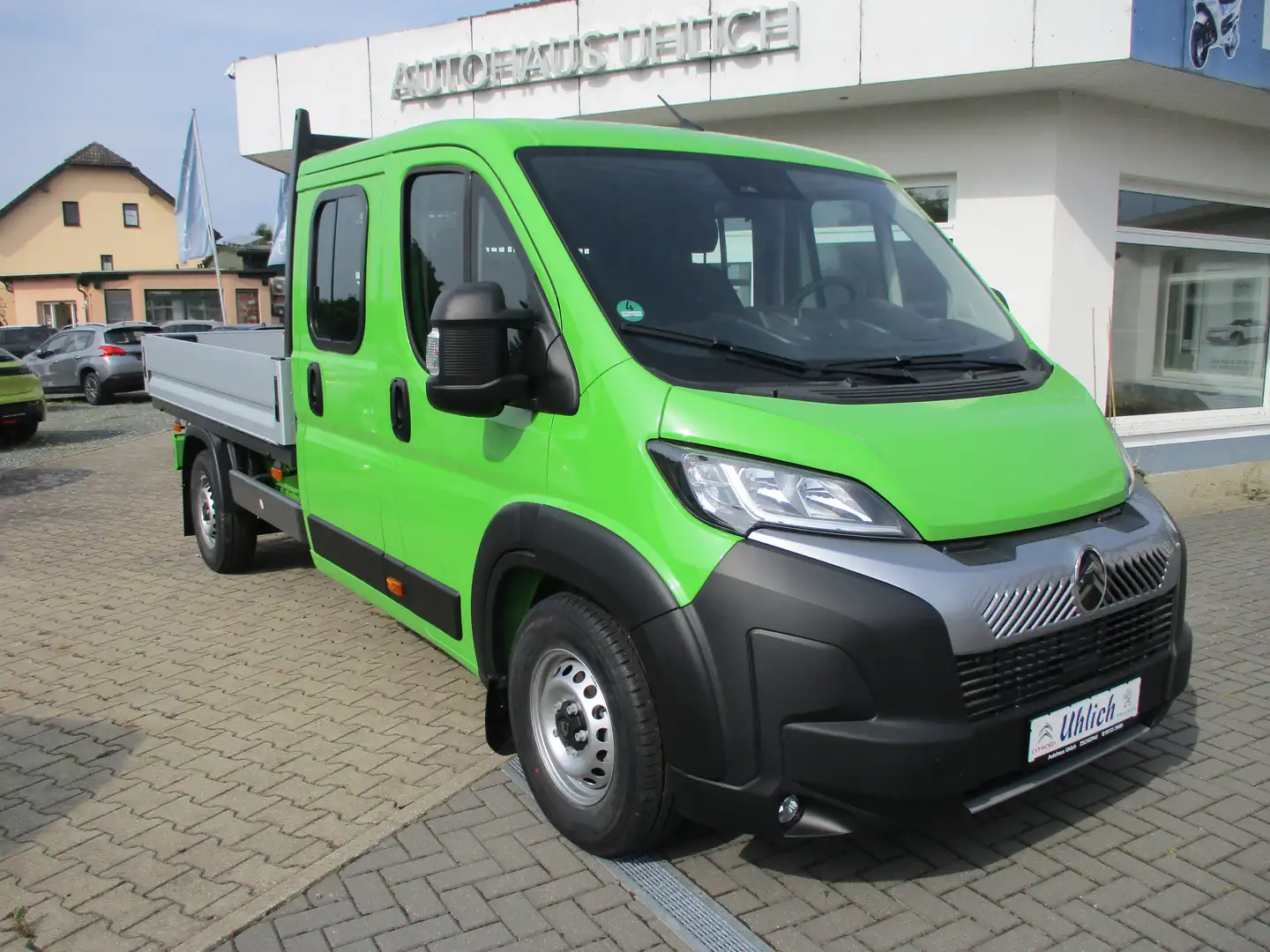 Citroen Jumper Pritsche Doka 35 L3 BlueHDi 180 Grün - 2