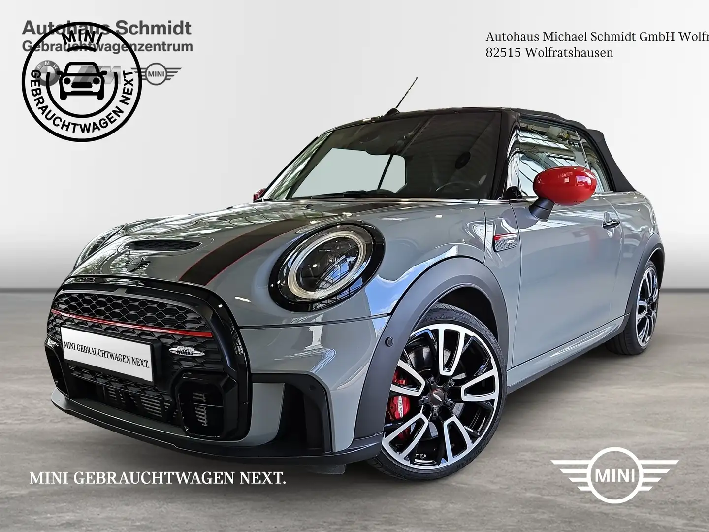 MINI John Cooper Works Cabrio John Cooper Works Cabrio HK HiFi DAB LED Shz Grau - 1