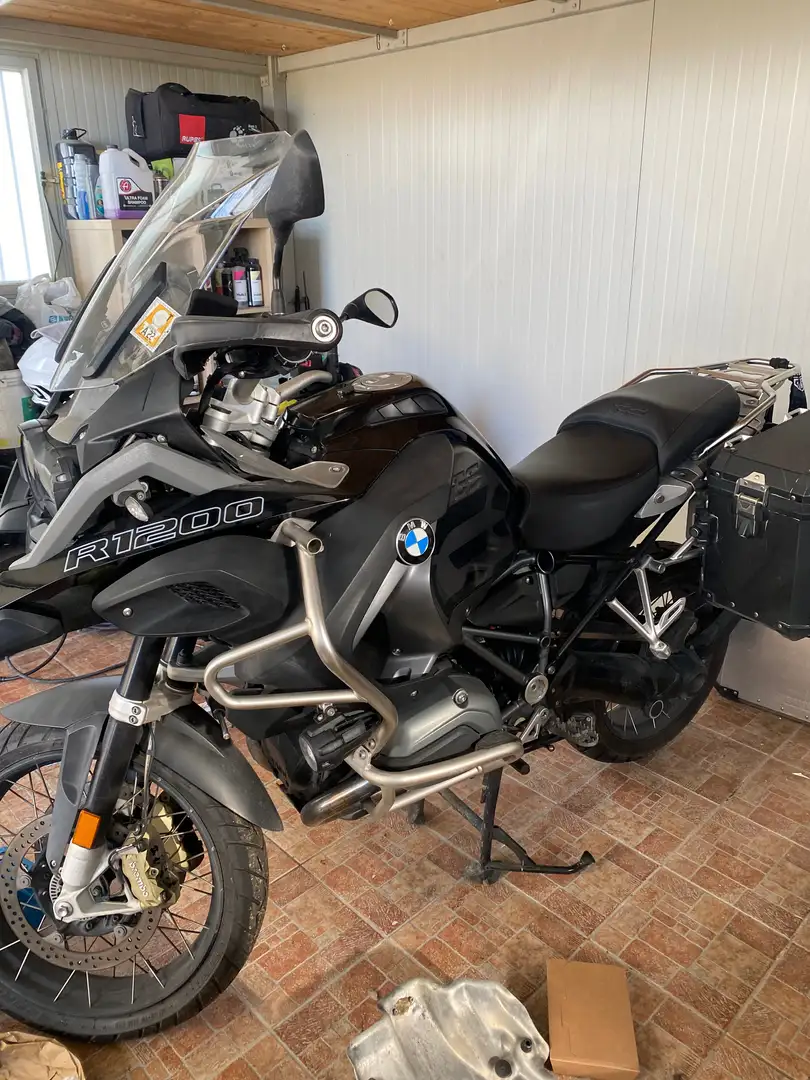 BMW R 1200 GS Adventure Triple black Negro - 2