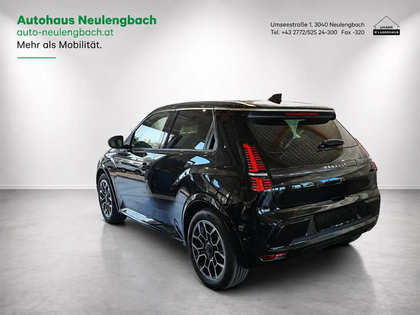Renault R 5 R5 E-Tech 150 PS Roland Garros comfort range Schwarz - 2