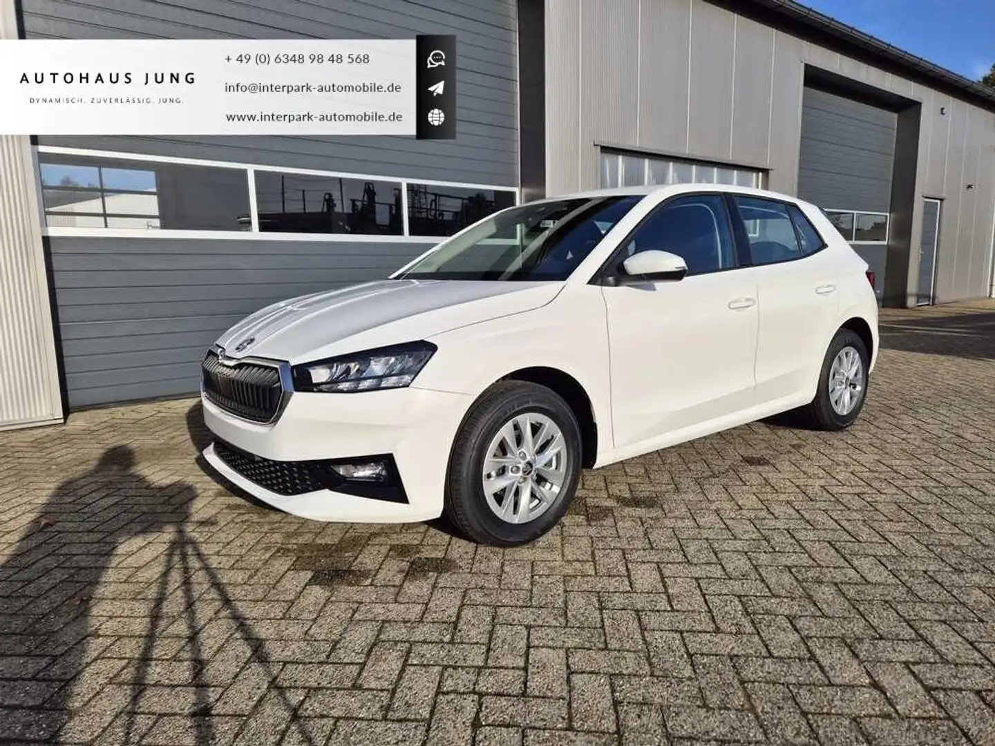 Skoda Fabia 1.0 TSI 95PS Selection Sitzheizung Rückf.K Weiß - 1