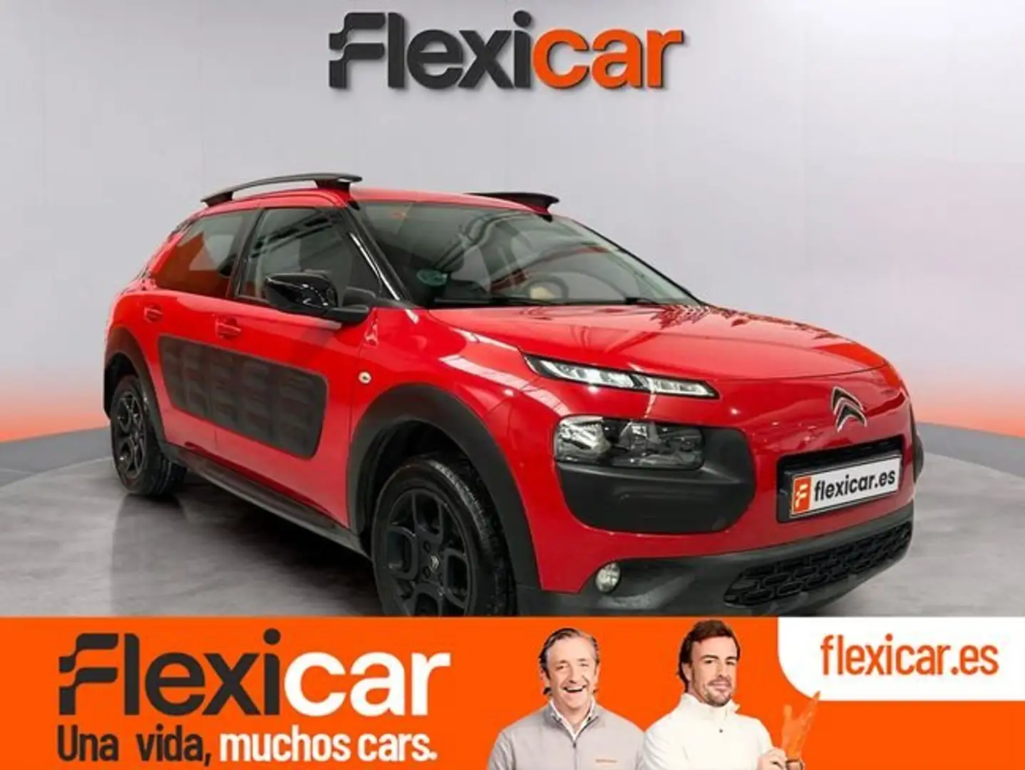 Citroen C4 Cactus 1.6 BlueHDi Feel 100 Rojo - 1