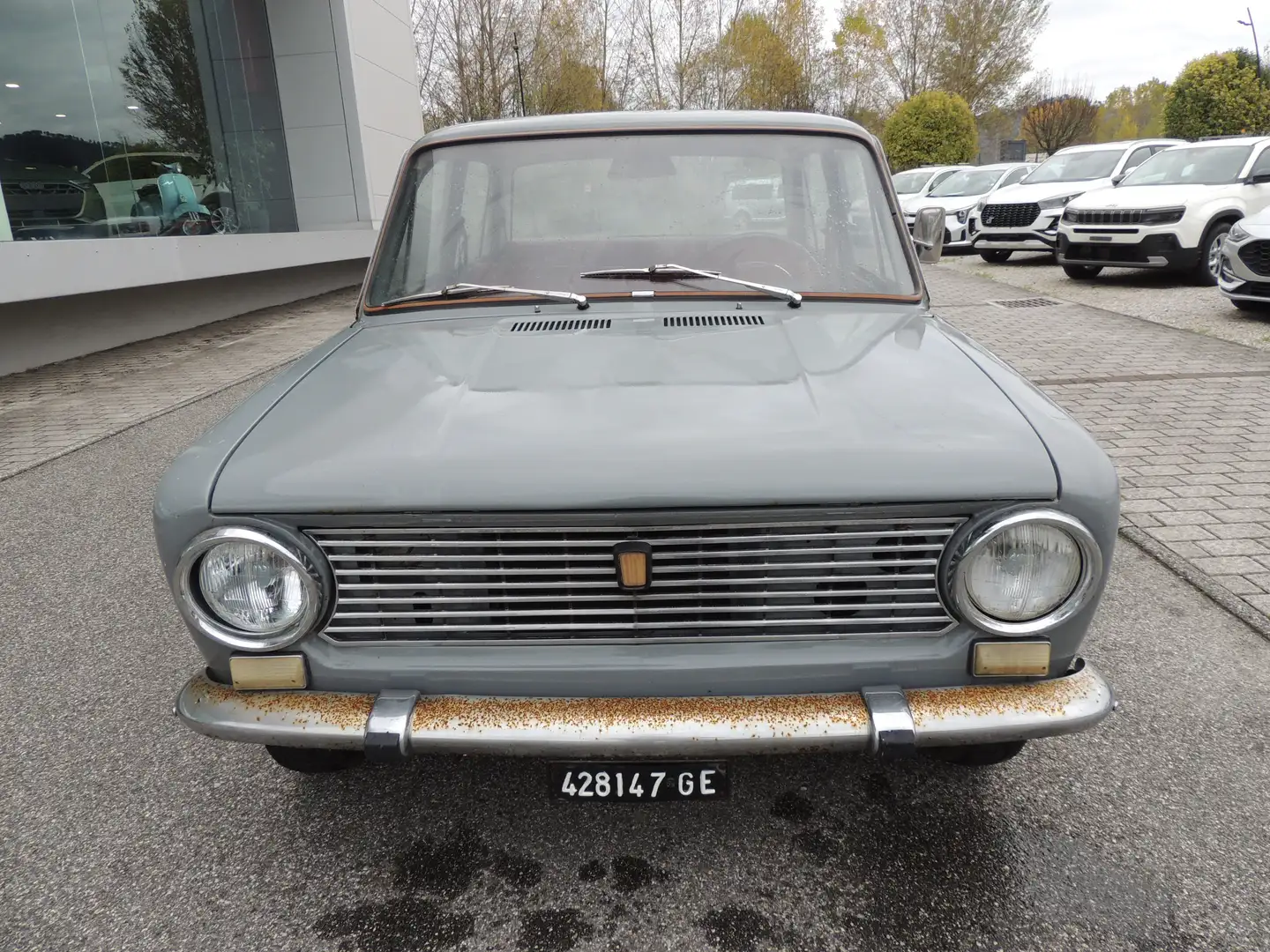 Fiat 124 Coupè (VERSIONE BERLINA ) Grigio - 2