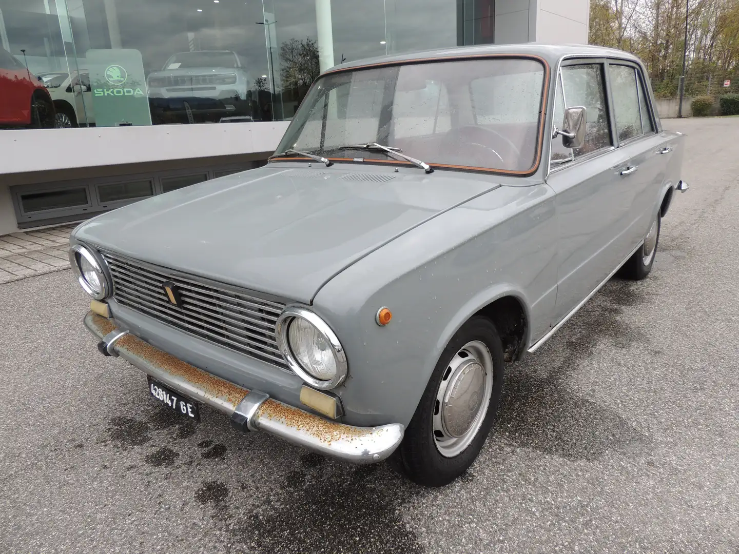 Fiat 124 Coupè (VERSIONE BERLINA ) Grigio - 1
