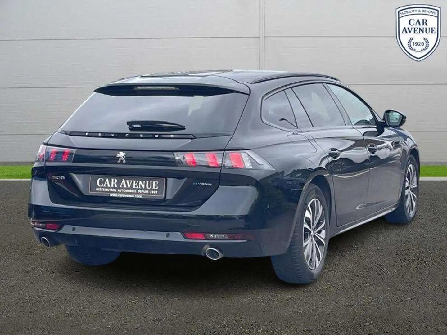 Peugeot 508 HYBRID 225ch Allure Pack e-EAT8 Noir - 2