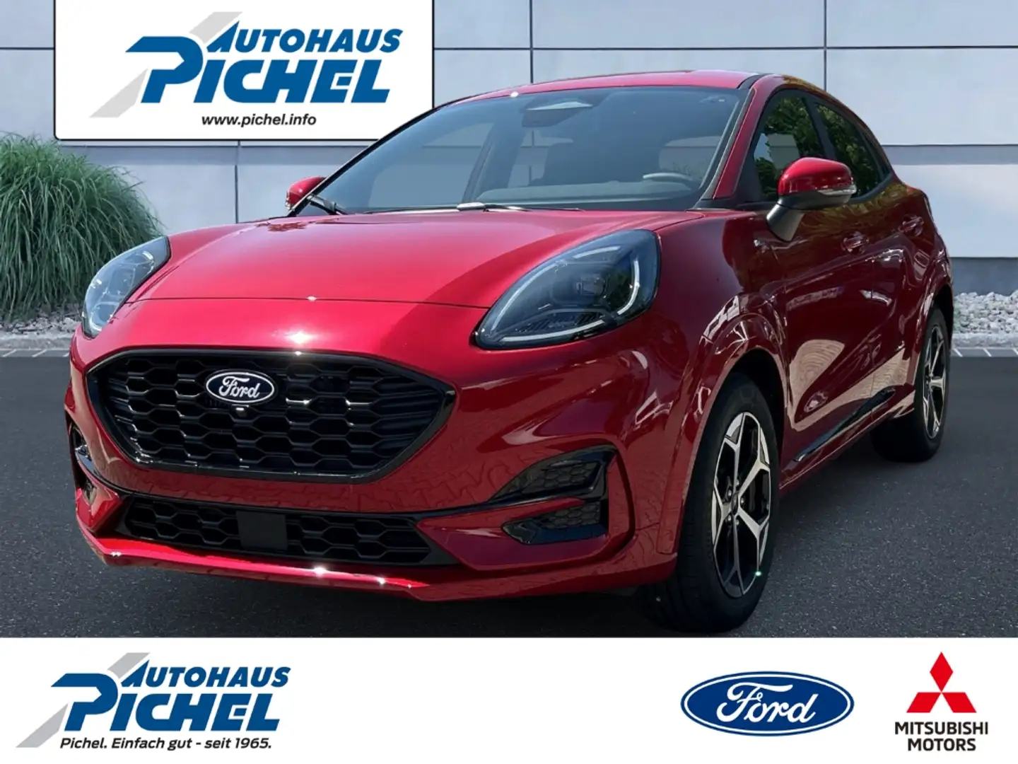 Ford Puma ST-Line KOMFORT+WINTERPAKET+NAVI+LED Rood - 1