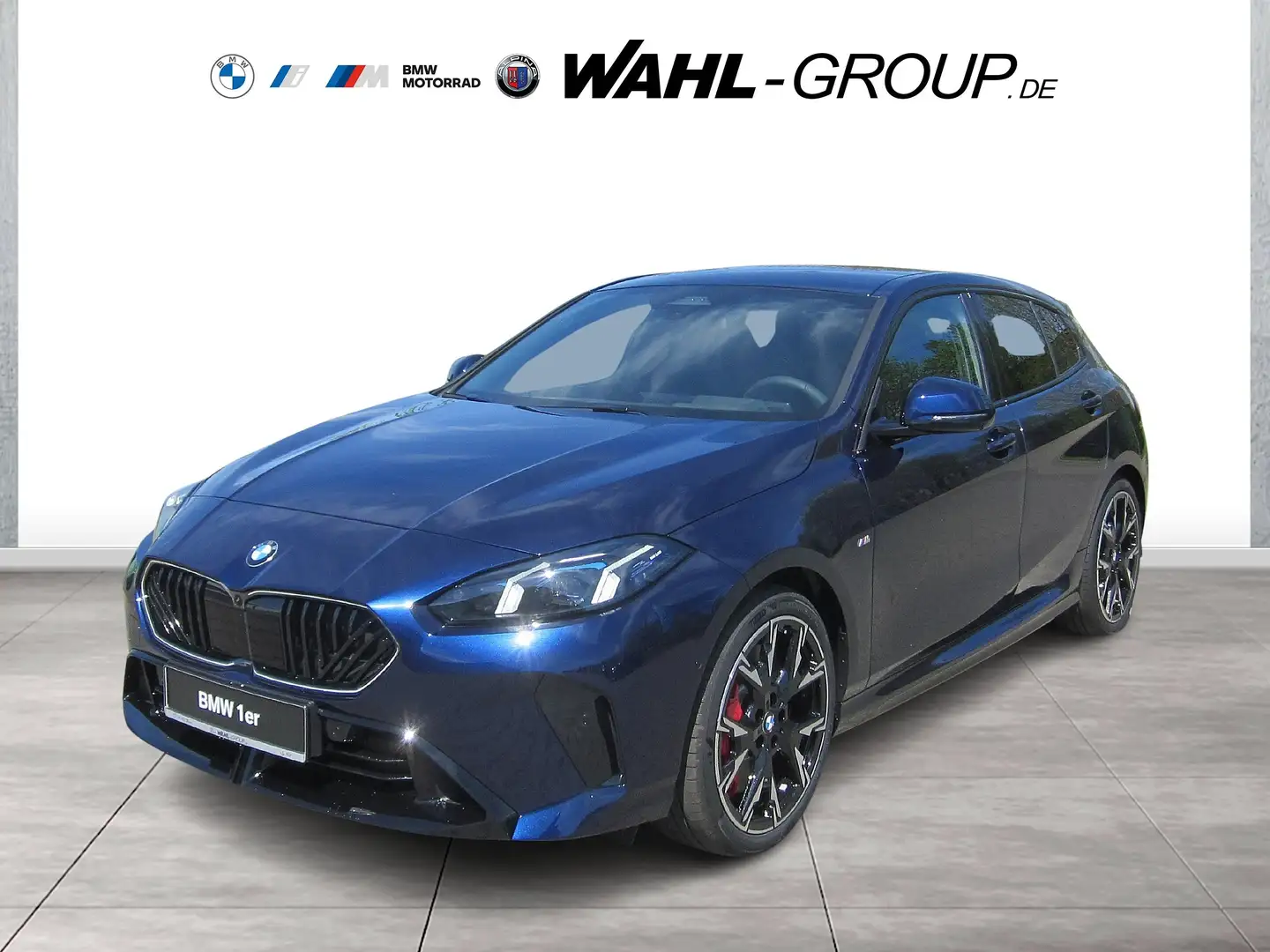 BMW 123 xDrive M Sport Pro AHK HeadUp HarmanKardon eSitz Blauw - 1