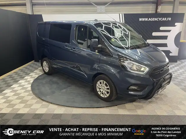 Ford Transit Custom Custom - 2.0 -130 cv Fourgon 280 L1H1 - aménagé - siège chauffants - suivi comp