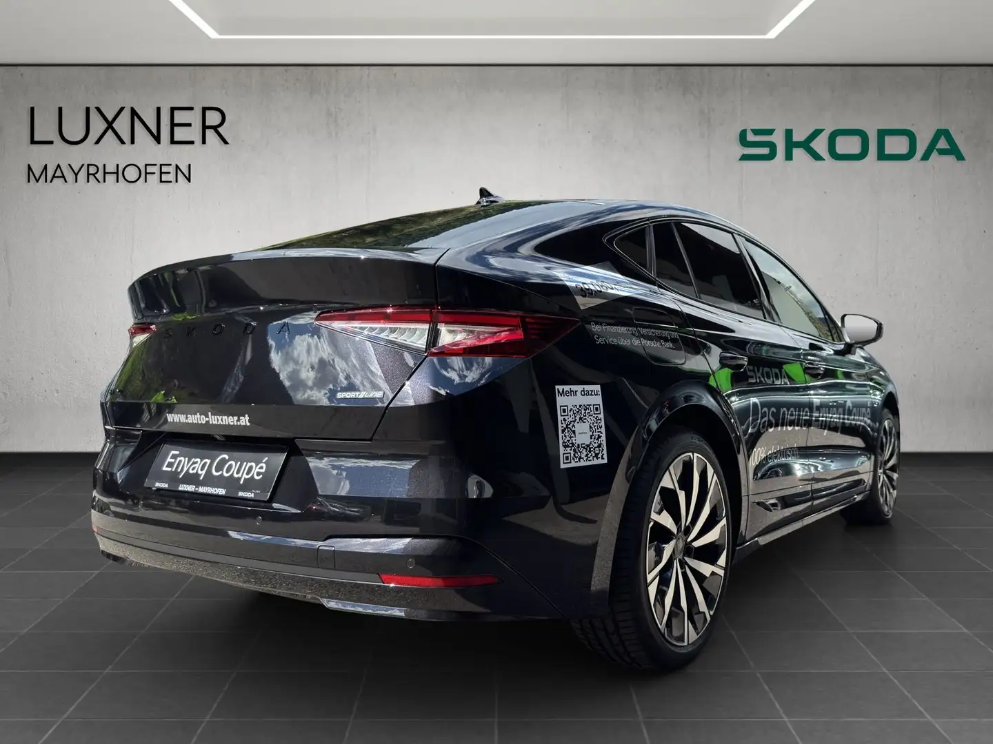 Skoda Enyaq Coupé Sportline 85x Schwarz - 2
