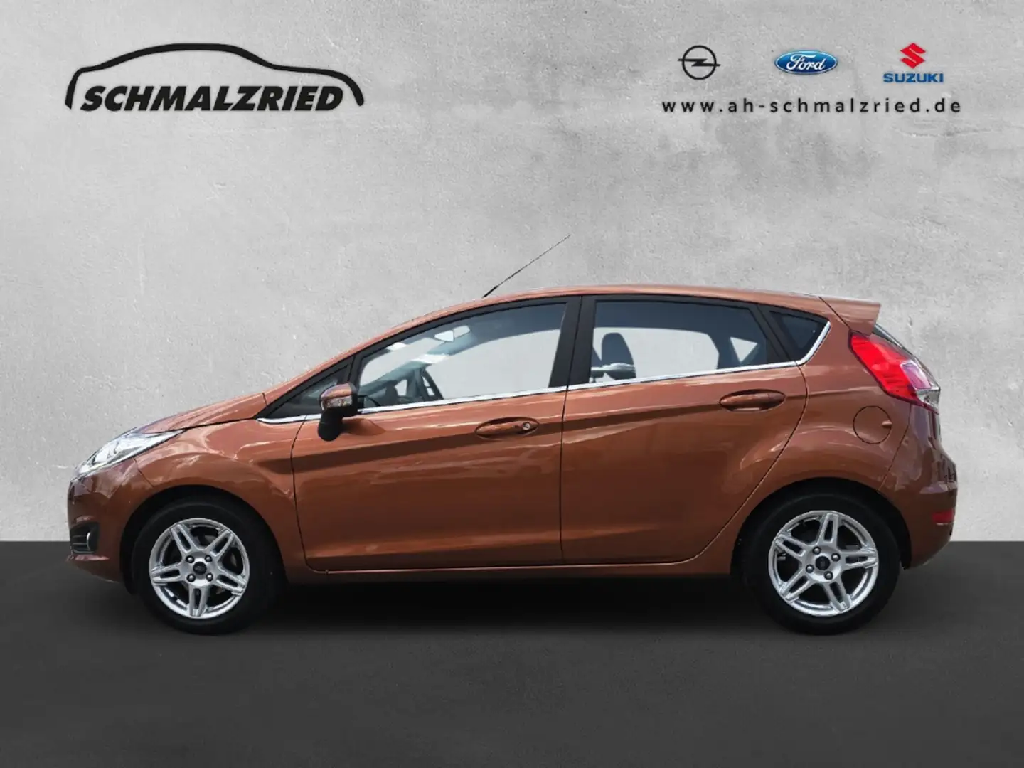 Ford Fiesta Titanium 1.0 Navi Klimaautom Ambientebeleuchtung S Braun - 2
