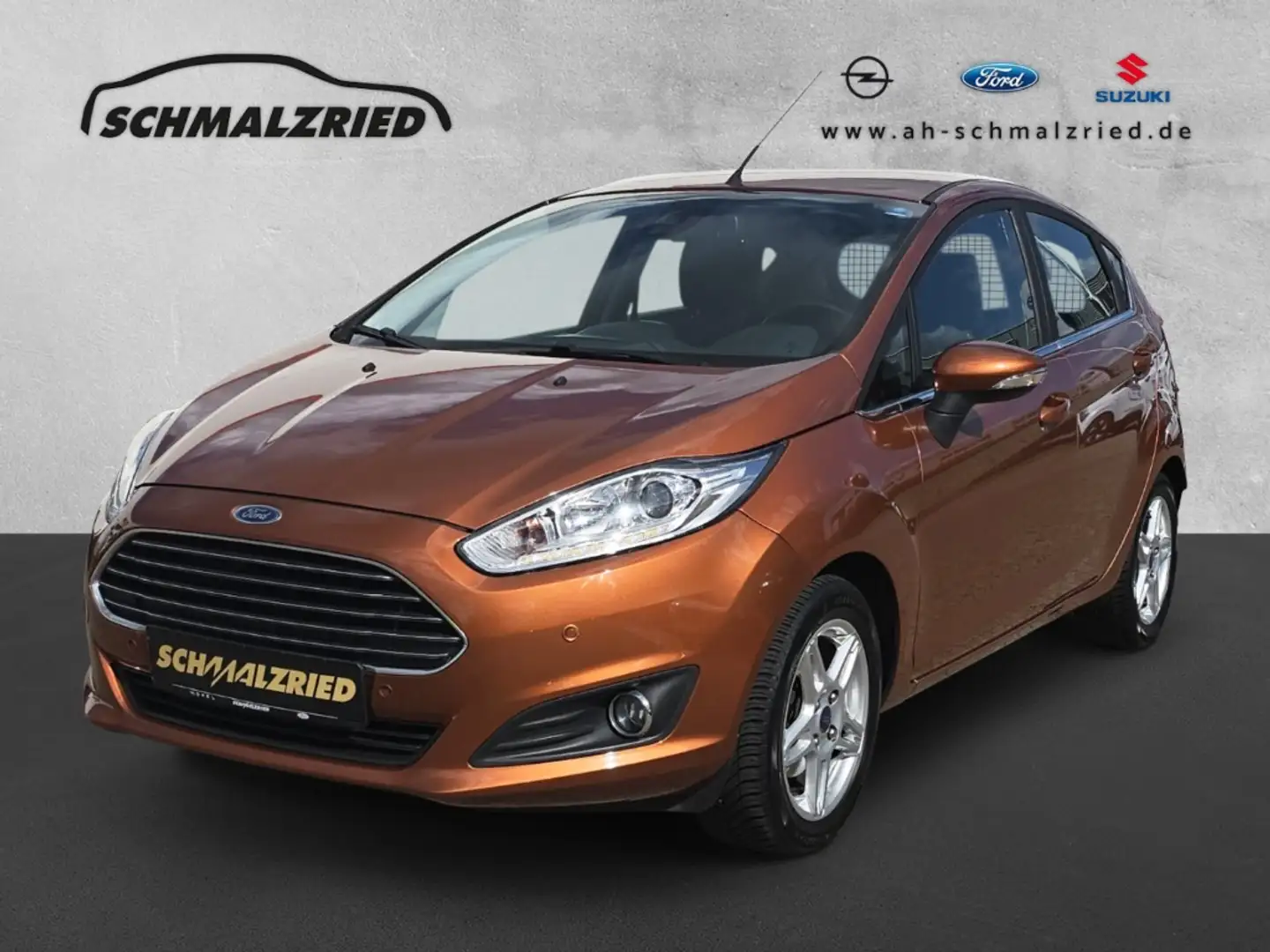 Ford Fiesta Titanium 1.0 Navi Klimaautom Ambientebeleuchtung S Braun - 1
