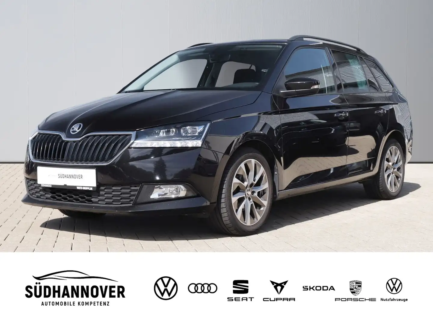 Skoda Fabia Combi Best Of 1.0 TSI +BLUET+LED+PDC Schwarz - 1