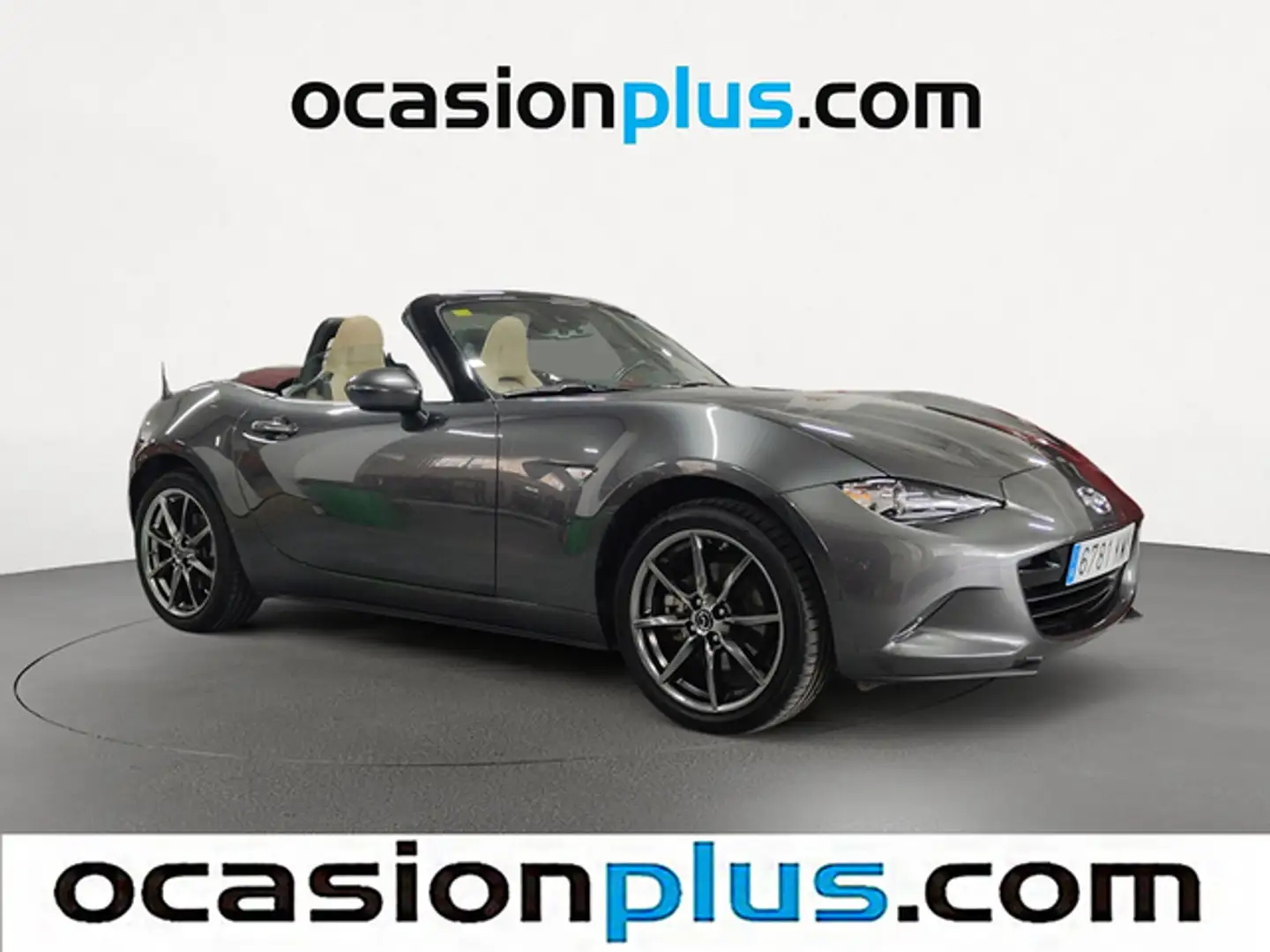 Mazda MX-5 2.0 Red Heritage Soft Top Gris - 2