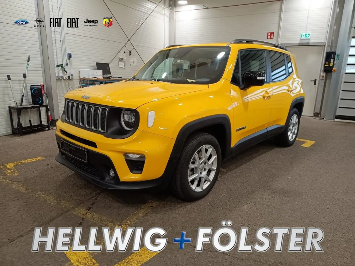 Jeep Renegade Longitude Mild-Hybrid FWD 1.5 Aut. Navi Geel - 1
