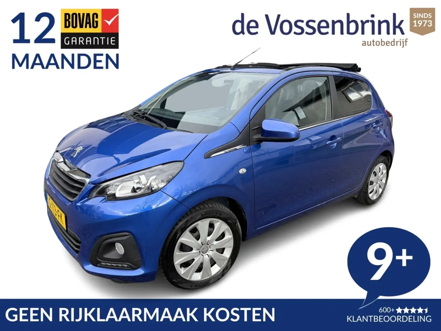Peugeot 108 1.0 E-VTi Active TOP Cabrio 1e Eig. NL-Auto *Geen Blauw - 1