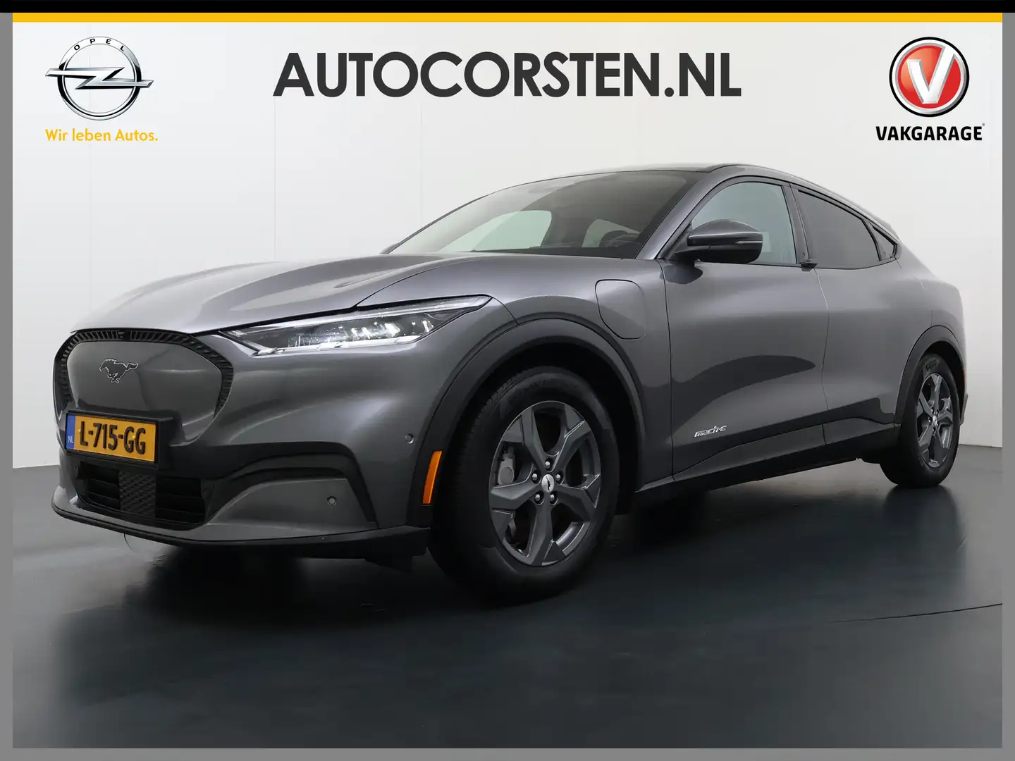 Ford Mustang Mach-E RWD 75kWh Leer (semi-)Autopilot PanoDak Trekhaak 3 Grau - 1