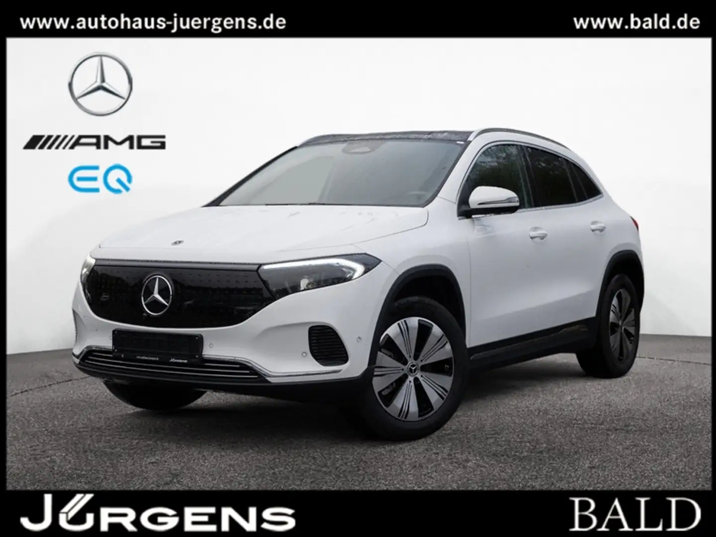 Mercedes-Benz EQA 350 4M Progressive/LED/360/Pano/Distr/Totw Weiß - 1