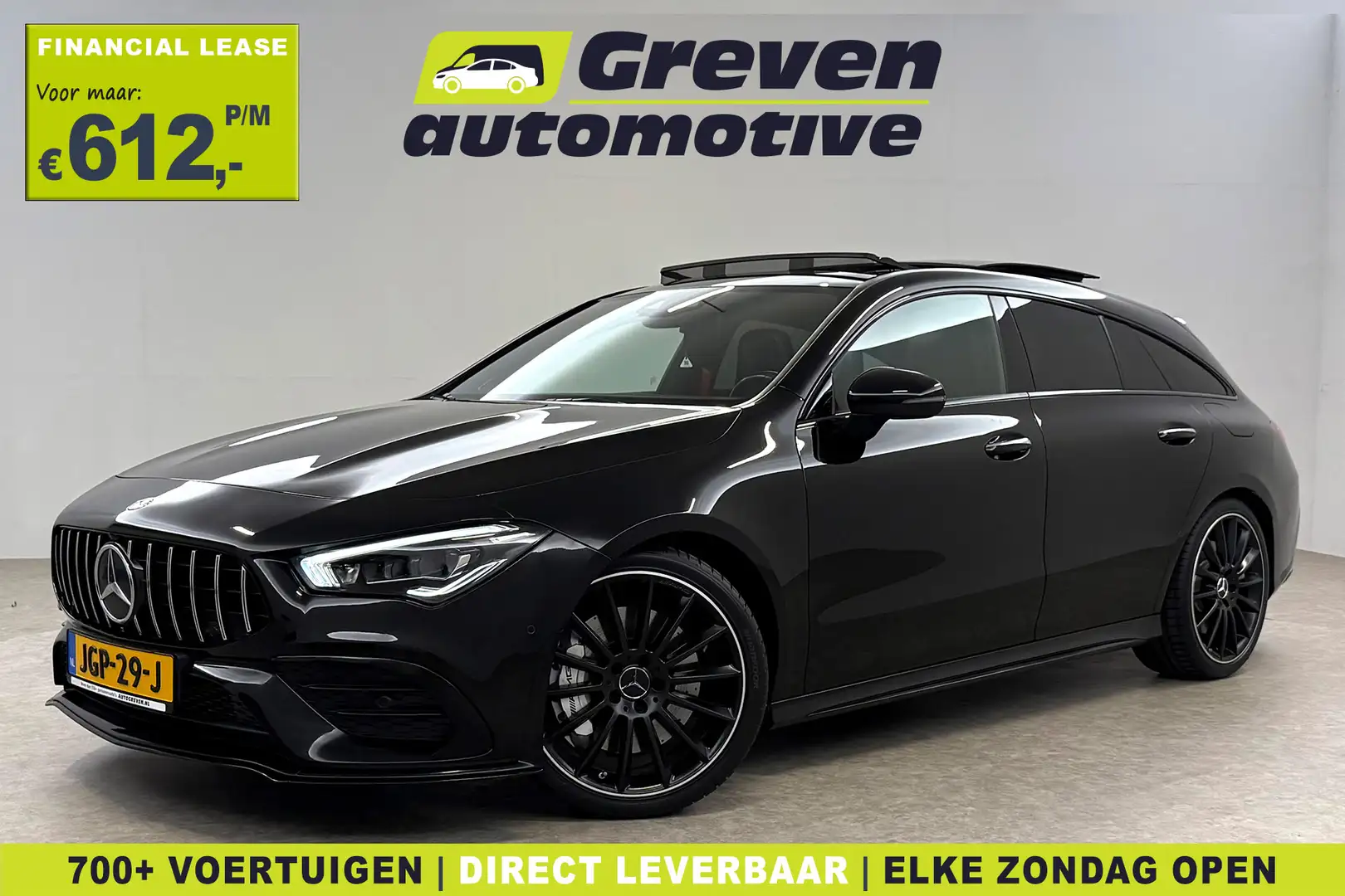 Mercedes-Benz CLA 35 AMG 4MATIC | Pano | Burmester | Sfeerverl. | Virtual | Noir - 1